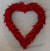 Crepe Paper Heart - Happy Valentines Day