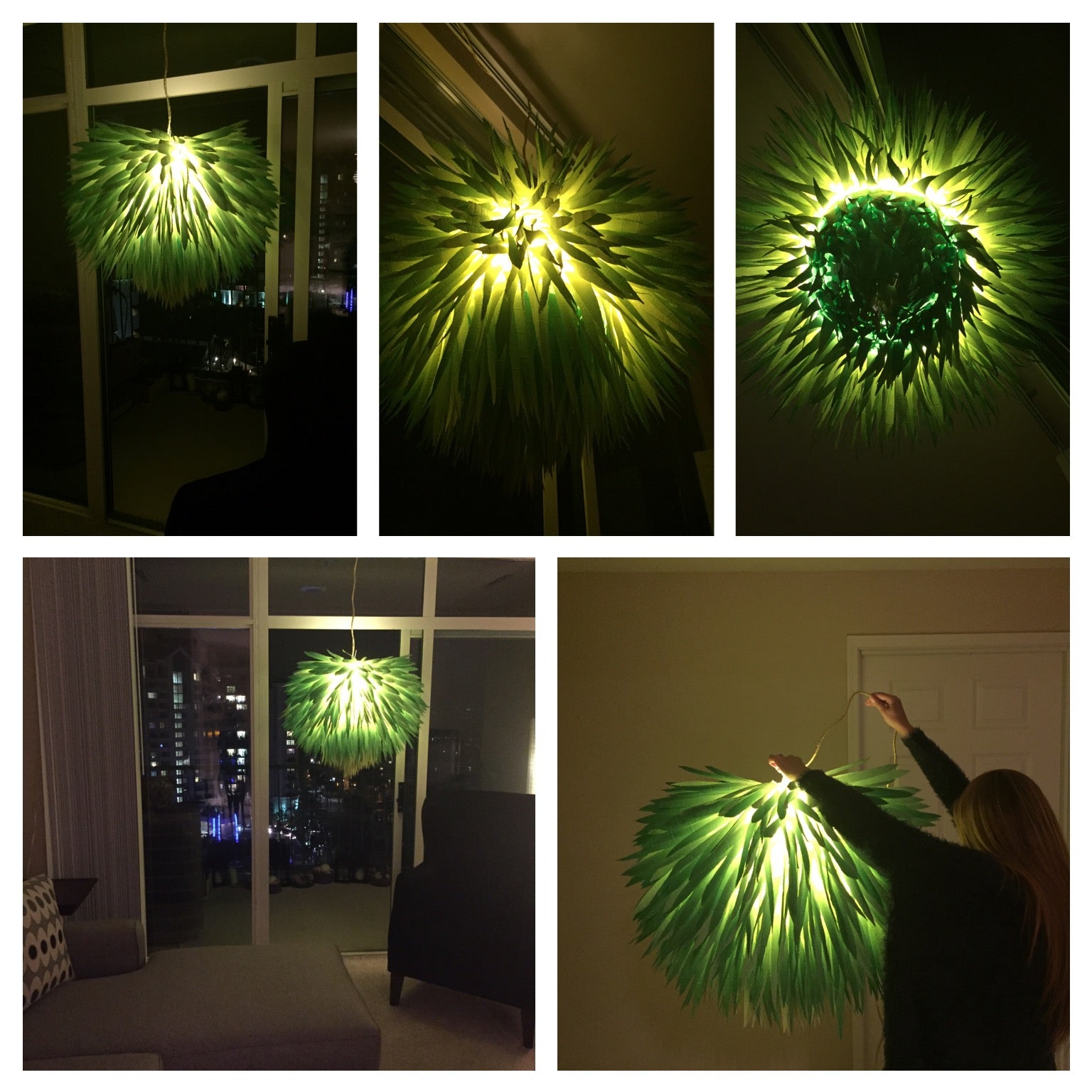 Paper Chandelier Tutorial by RoyasCreations