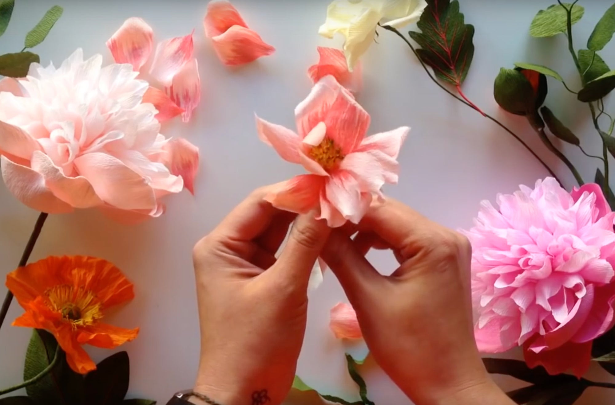 How To Make A Paper Rose Video