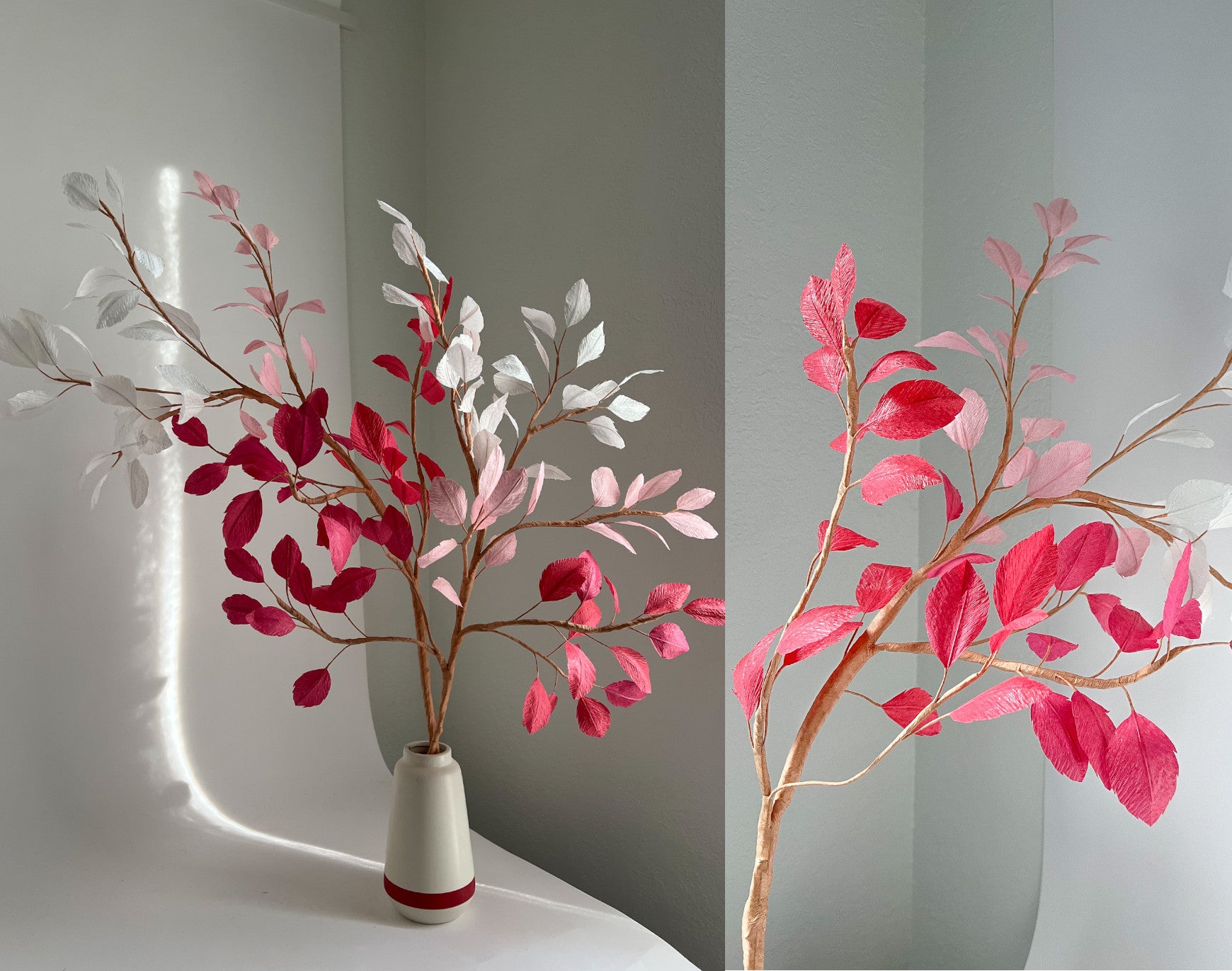 Valentine’s Day Leafy Ombre Branch Tutorial