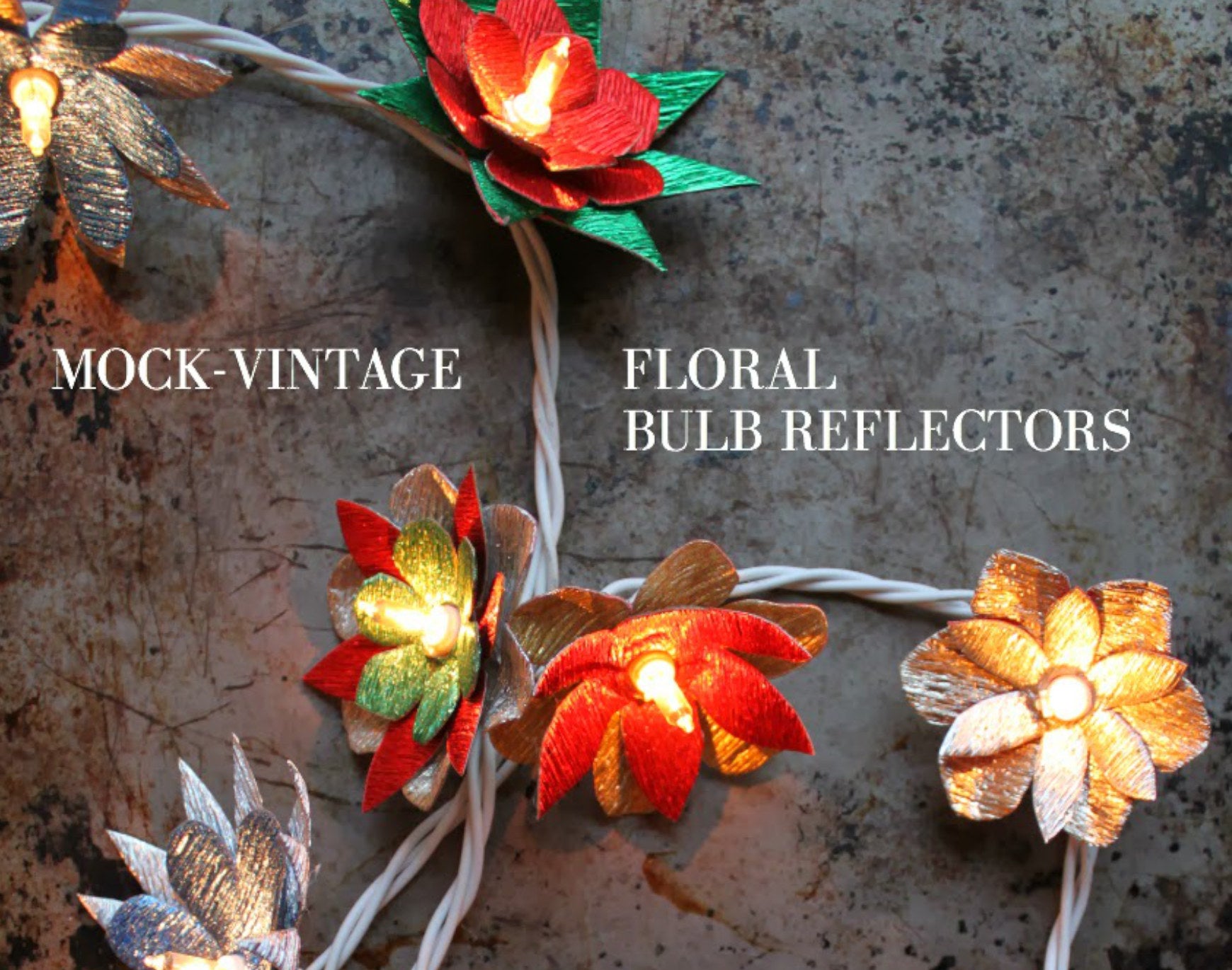 tiffanie turner mock vintage bulb reflectors diy