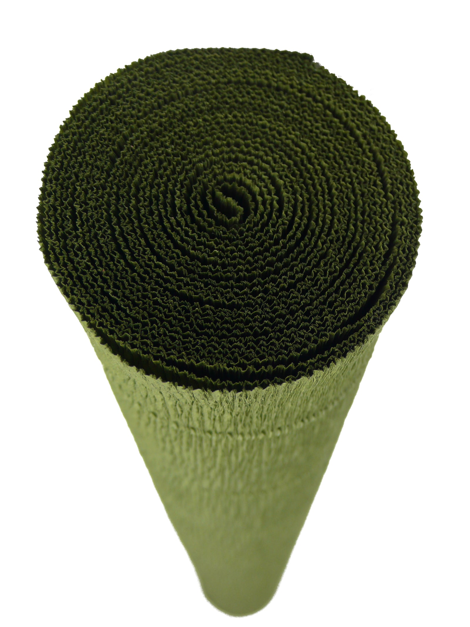 Italian Crepe Paper roll 180 gram - 17A/8 OLIVE GREEN BY TIFFANIE TURNER