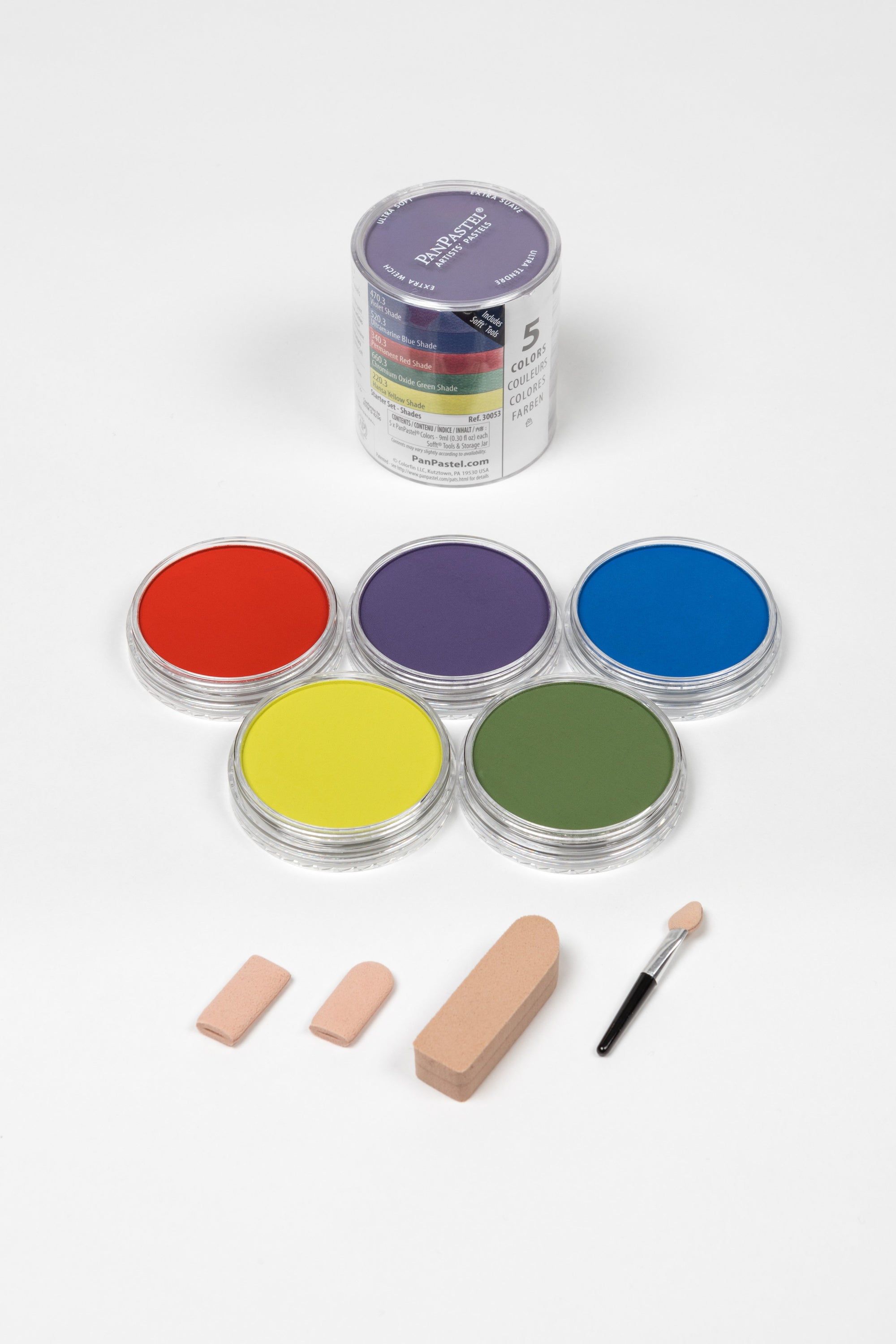 PanPastel - 30053 5 COLOURS SHADES STARTER SET