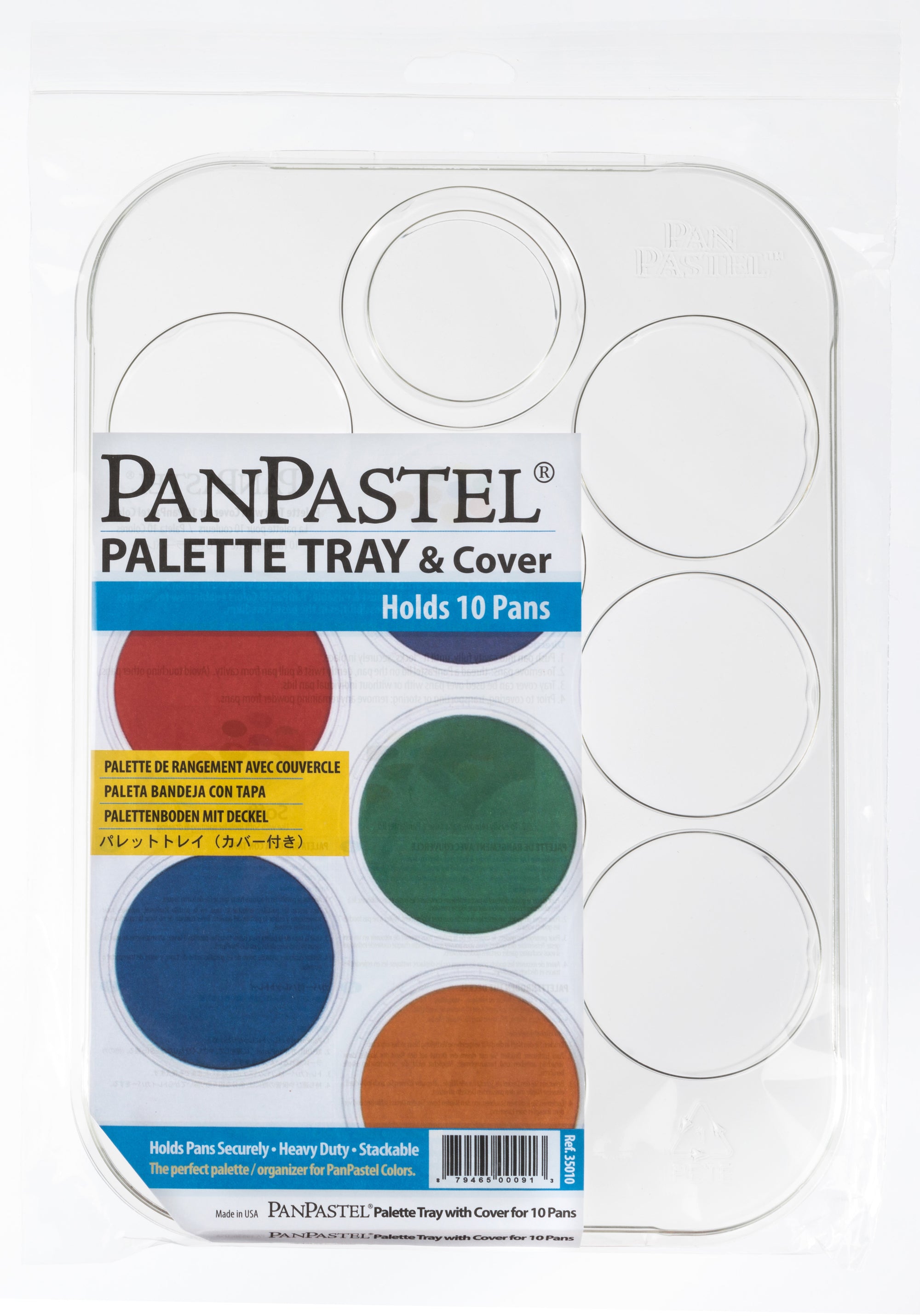 PanPastel - 35010 EMPTY 10 COLOUR TRAY