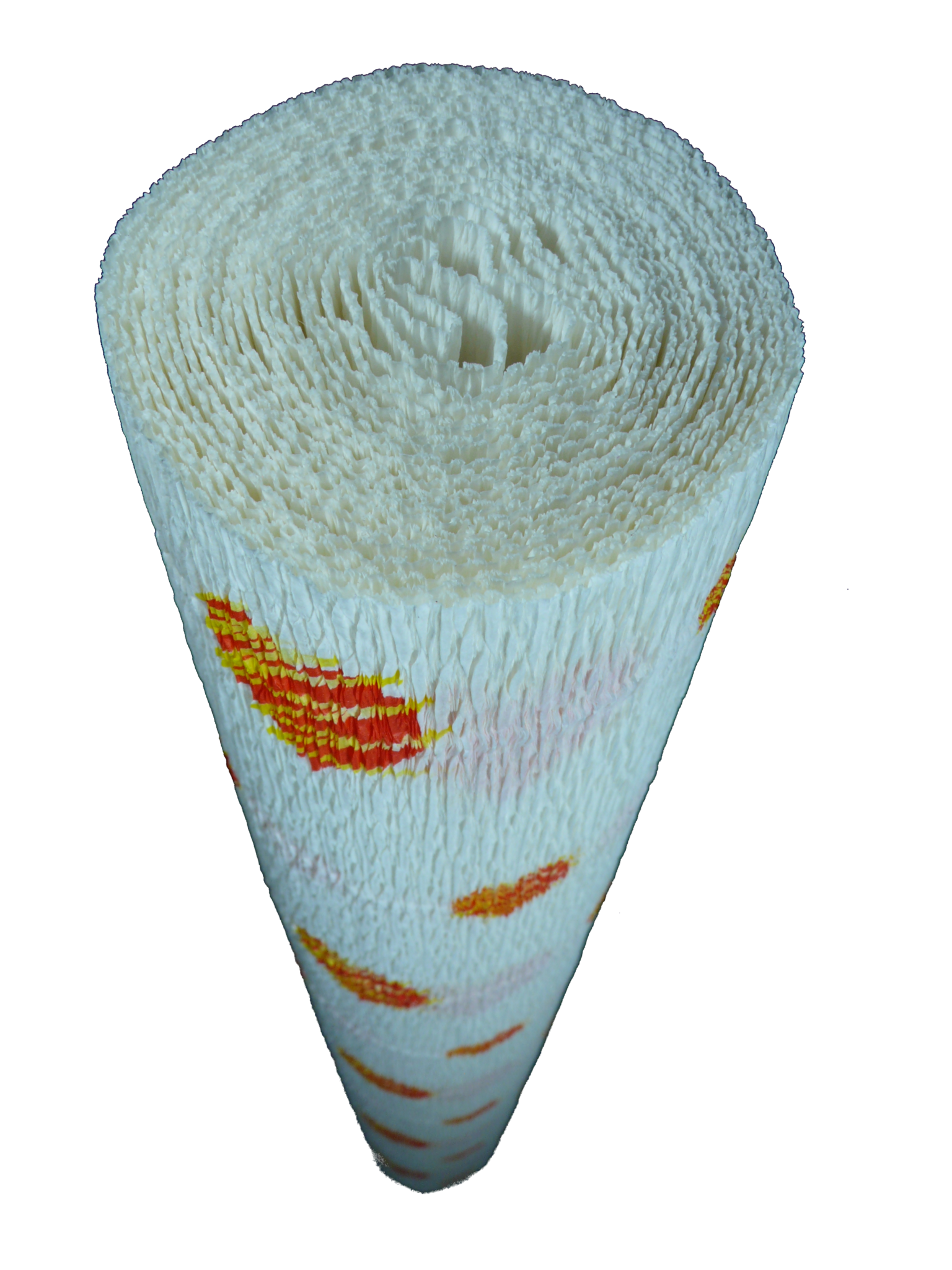 Crepe Paper Roll 180 gram - 500/1 HEARTS PRINT