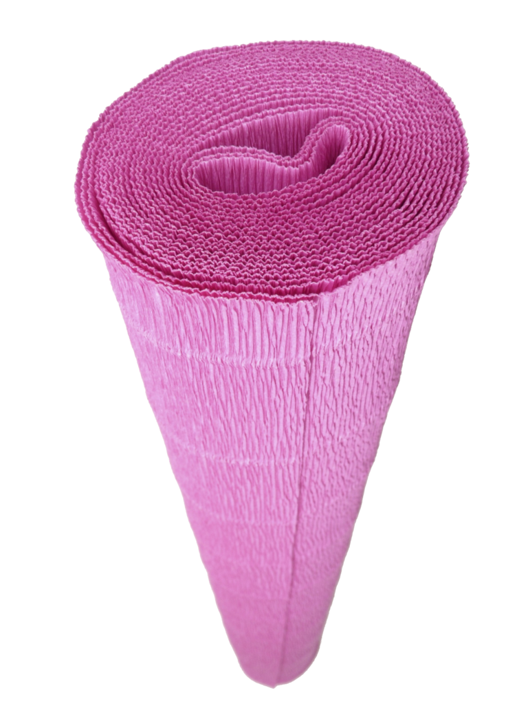 Italian Crepe Paper roll 180 gram - 550 PINK PEONY