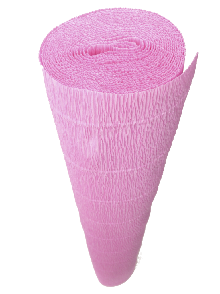 Italian Crepe Paper roll 180 gram - 554 BUBBLEGUM