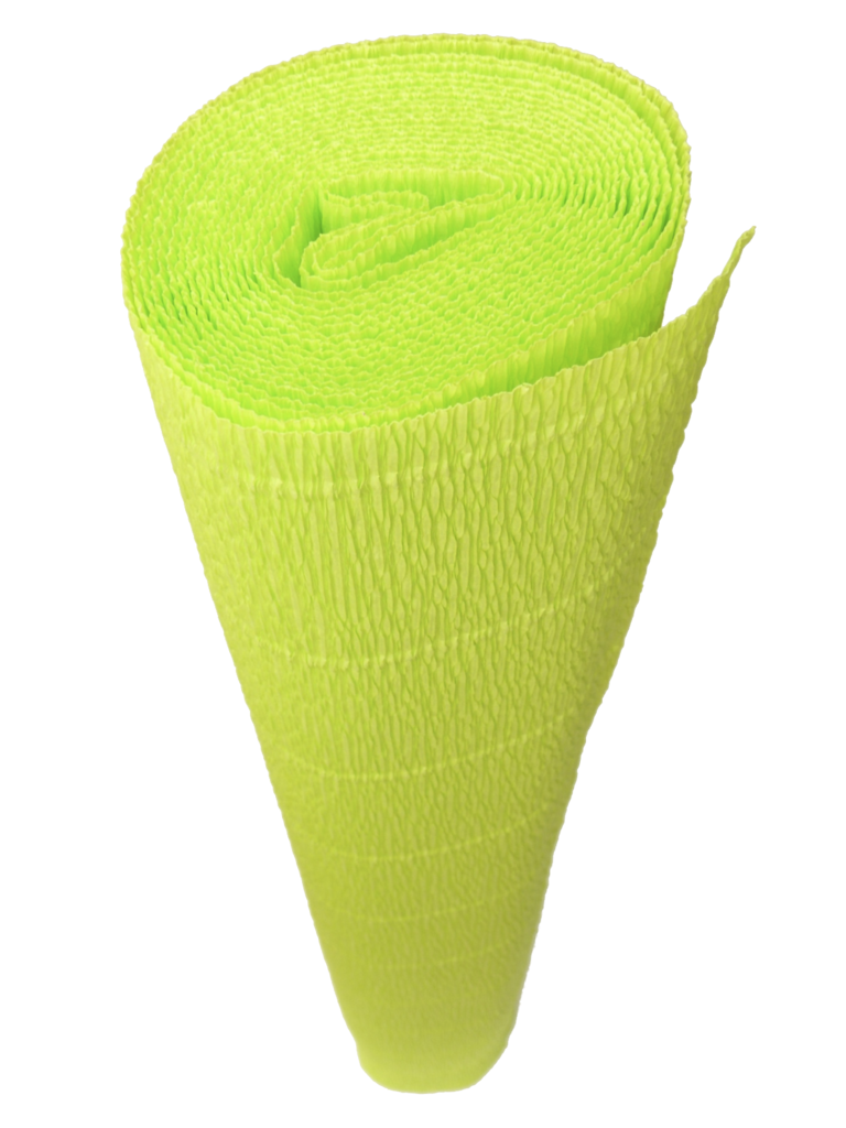 Italian Crepe Paper roll 180 gram - 558 LIMELIGHT