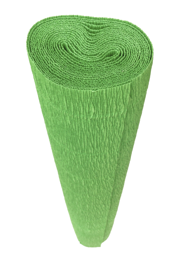 Italian Crepe Paper roll 180 gram - 591 IVY GREEN - Carte Fini