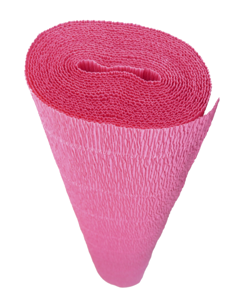 Italian Crepe Paper roll 180 gram - 570 PINK SUEDE