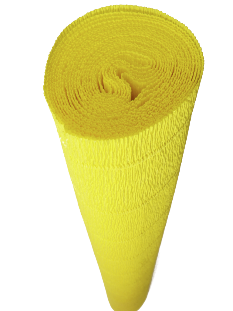 Italian Crepe Paper roll 180 gram - 575 LEMON