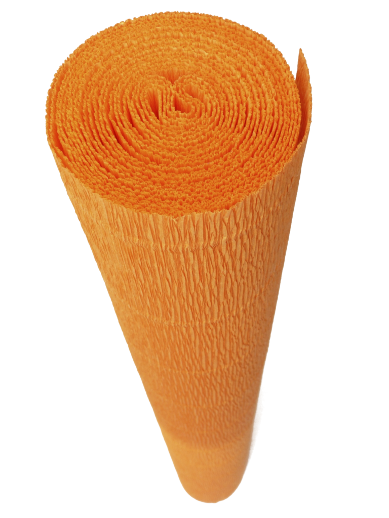 Italian Crepe Paper roll 180 gram - 581 CLEMENTINE