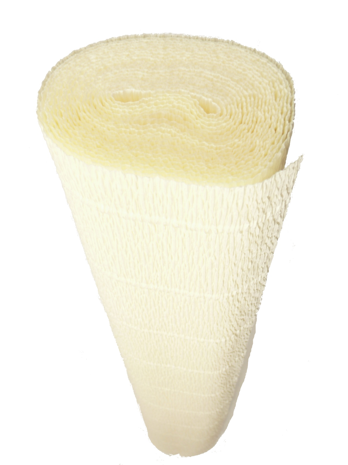 Italian Crepe Paper roll 140 gram Water Resistant - 903 IVORY WHITE