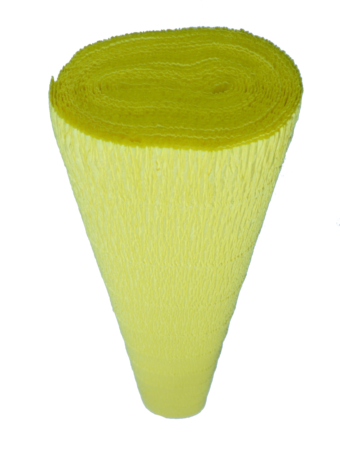 Italian Crepe Paper roll 140 gram Water Resistant - 775 CORN COB YELLOW
