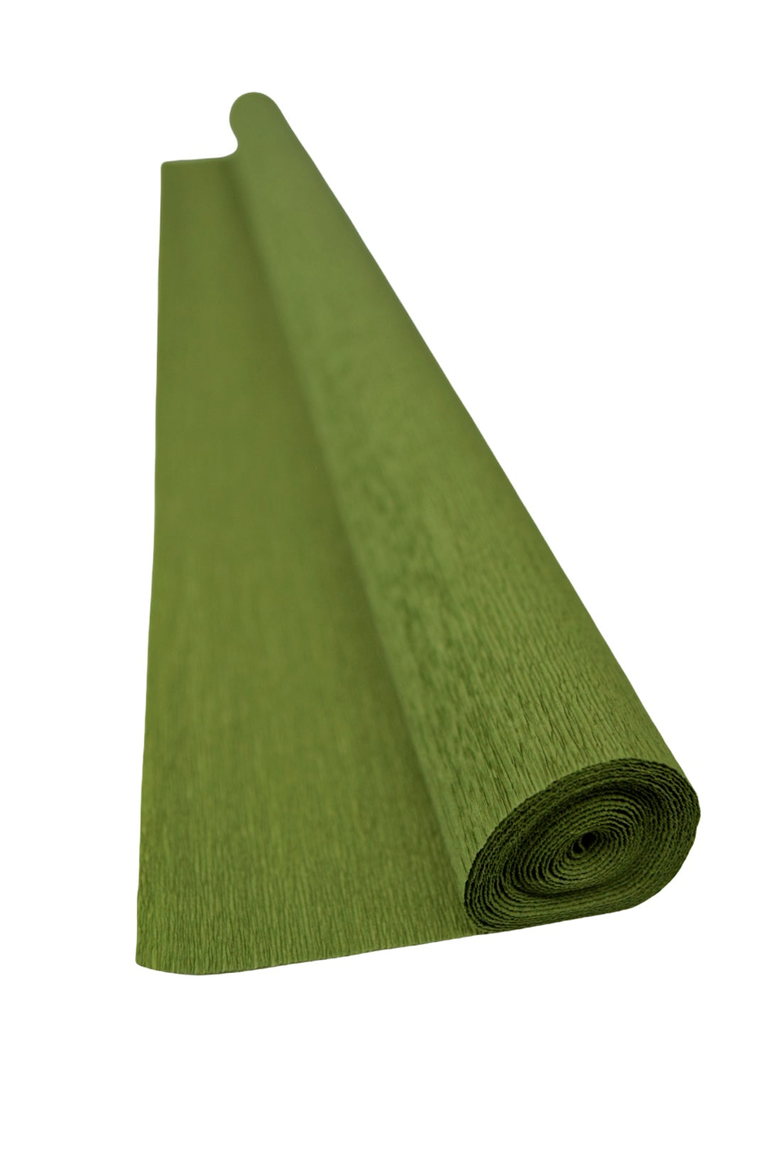 Italian Crepe Paper roll 90 gram - 366 GREEN OLIVE by TIFFANIE TURNER