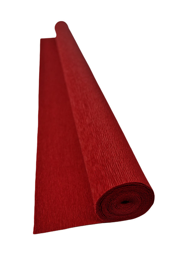 Italian Crepe Paper roll 90 gram - 364 RED WINE - Carte Fini