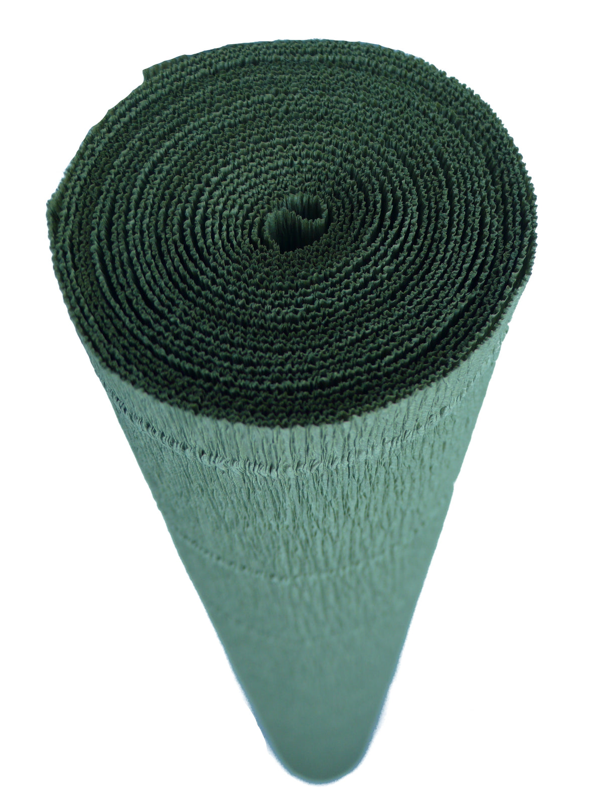 Italian Crepe Paper Roll 180 gram - 612 Antique Green Earth