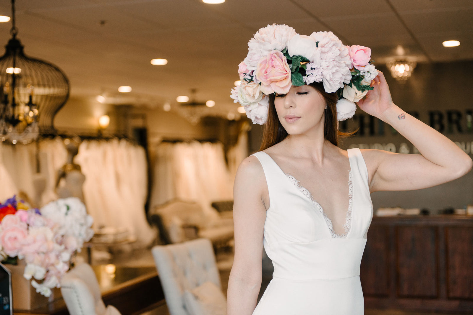 Spring Love Bridal Headpiece
