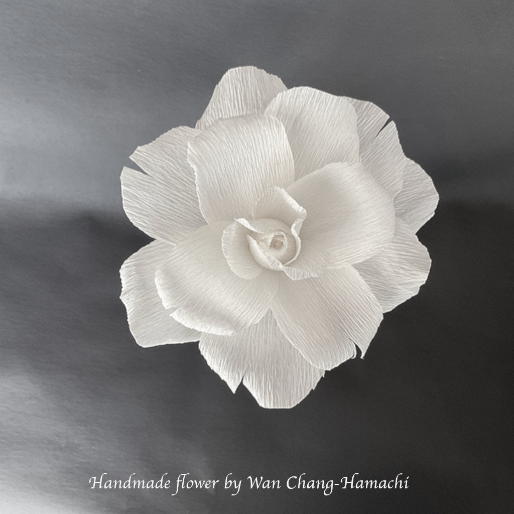 Italian Crepe Paper roll 90 gram - 350 BRIGHT WHITE